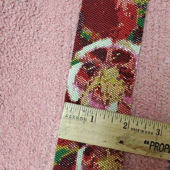 Beautifully handmade Victorian Roses bracelet high quality Miyuki Delica beads - Picture 8 of 8